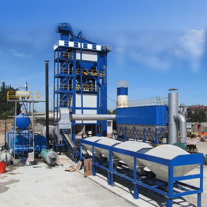 Planta estacionaria compacta para construcción de carreteras, dispositivo de almacenamiento de asfalto - Product Image 2