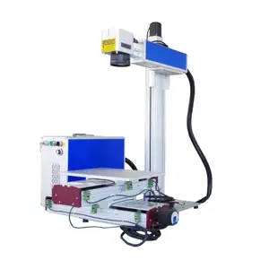 섬유 레이저 마킹 기계 가격 동봉 캐비닛 Makrame 레이저 마킹 기계 세라믹