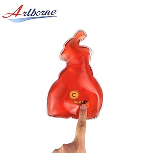 Giáng sinh khuyến mãi quà tặng PVC dễ thương hình dạng tay ấm hơn tái sử dụng cơ thể ấm hơn ngay lập tức bấm vào nhiệt gói tay ấm hơn nóng gói - Product Image 3