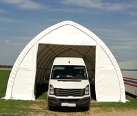 Tente d'entrepôt Peak Roof, abri de voiture à toit en pente, abri de stockage, auvent de voiture