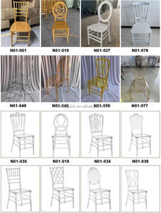 LEDA Hot Sales Wedding Party Decoration <b>Chair</b> Detachable Restaurant Furniture Modern Gold Acrylic Chiavari <b>Chairs</b> - Product Image 4