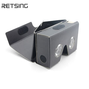Fabrika kaynağı ucuz Google karton V2.0 VR 3D gözlük Smartphone için sanal gerçeklik karton VR görüntüleyici - Product Image 4