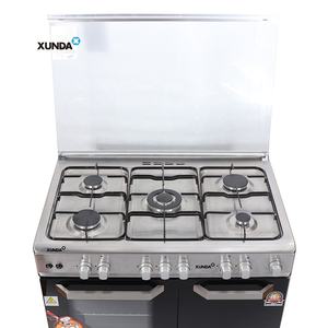 Xunda haut de gamme commerce extérieur four multifonctionnel cinq têtes cuisinière à gaz Double four ménage gaz liquéfié cuisinière intégrée - Product Image 4