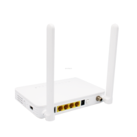 La Chine fabrique une excellente qualité 4GE PON CATV ONT ONU avec routeur FTTH ONU de fibre de connecteur SC/UPC
