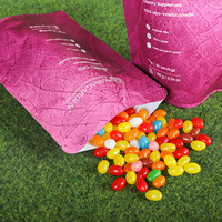 Kleine monsterzakjes biologisch afbreekbare voedselverpakkingen zakjes eiwitpoeder composteerbare pouch gravure print BOPP mesh zak