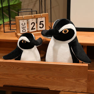 Pingüino Emperador de Peluche, Juguete de Peluche de Animales Polares, Decoración del Hogar, Regalo de Cumpleaños para Niños, Juguete de Peluche Suave de Pingüino - Product Image 3