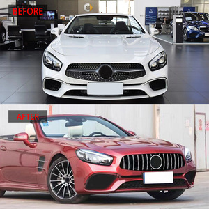 Parrilla Delantera ABS para Mercedes-Benz Clase SL R231 GT, Rejilla de Admisión de Aire, Pieza de Mejora para Parachoques Delantero - Product Image 2
