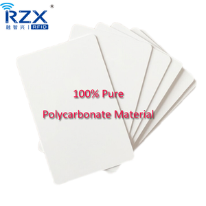Carte d'identité vierge en polycarbonate PC <span class=keywords><strong>de</strong></span> qualité industrielle, blanche, pour imprimante laser - Product Image 5