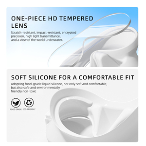 Venta directa de fábrica Máscara DE BUCEO Snorkel Set <span class=keywords><strong>Tubo</strong></span> de respiración de silicona desmontable <span class=keywords><strong>Gafas</strong></span> de natación <span class=keywords><strong>Gafas</strong></span> para adultos - Product Image 6