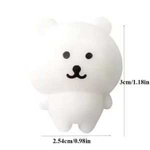<b>Cute</b> Simulation Mini <b>Bear</b> Squishy Toys Stress Relief Balls Slow Rising Sensory Squeeze Fidget Toy for Adults Kids Birthday Gifts - Product Image 6