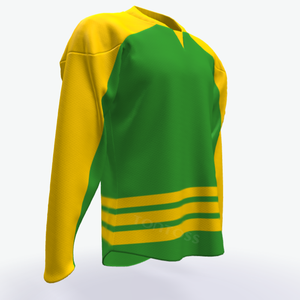 เสื้อเจอร์ซีย์ทีมฮ็อกกี้น้ำแข็งผ้าโพลีเอสเตอร์แบบระเหิด100% ปักโลโก้ได้ตามต้องการ - Product Image 6