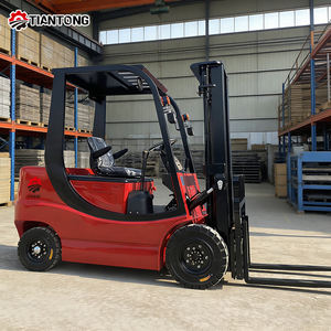 מלגזה חשמלית איכותית 2 טון 2.5 טון 3 טון עם תעודת CE ISO עם סוללה למכירה - Product Image 2