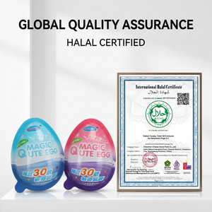 Œuf en <span class=keywords><strong>chocolat</strong></span> halal certifié Magic Cute Cartoon <span class=keywords><strong>de</strong></span> 25g avec jouet surprise à l'intérieur pour les cadeaux <span class=keywords><strong>de</strong></span> fête pour enfants - Product Image 5