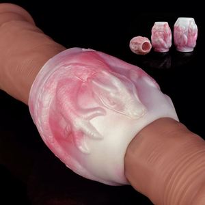 Anillo de Silicona para Agrandamiento del Pene YOCY Fantasy, Nudo de Dragón para Funda de Dildo, para Mujeres y Hombres, Sexo Anal, Orgasmo, Sex Shop Erótico 18+ - Product Image 2