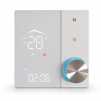Thermostat de chauffage au sol WiFi pour chaudière à gaz, chauffage électrique, commande vocale, thermostat programmable, direct usine
