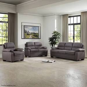 Sofá modular de tela de lino para el hogar, diseño 321, convertible, capitoné, para sala de estar, de espuma, tamaño normal, para apartamento. - Product Image 5