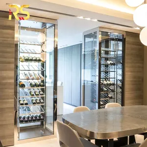 Foshan High Quality Wine Rack Modern Wine Display Cabinet Decor Bar Cabinet For Home