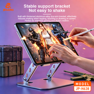JEQANG JP-H638 Supporto di <span class=keywords><strong>Raffreddamento</strong></span> per Laptop in Metallo, <span class=keywords><strong>Portatile</strong></span> e Pieghevole, con Ventola Turbo ad Alta Velocità e Base Antiscivolo - Product Image 5