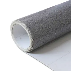 Harga Komersial Lowes 0.35Mm- 0.7Mm Tebal Garasi Epdm Ukuran Plastik Adeceive Linoleum Lantai untuk Kamar Mandi
