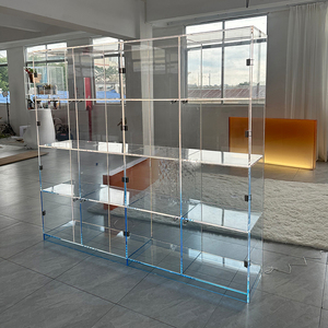 专业定制亚克力支架展示柜豪华室内装饰亚克力展示架 - Product Image 1