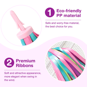 Une paire de banderoles de <span class=keywords><strong>guidon</strong></span> de vélo pour enfants poignées de vélo glands rubans <span class=keywords><strong>porte</strong></span>-bébé accessoires - Product Image 3