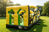 Lilytoys - Casa de Brinco Comercial, Juego para Adultos, Pista de Obstáculos, Actividades Deportivas para Niños, Pista de Obstáculos Inflable