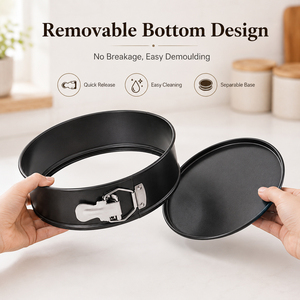 Non Stick Oven DIY Black 6 Pcs Different Size High Quality Baking Not-stick Springform Round Cake <strong>Mould</strong> - Product Image 6