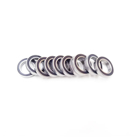 61802 2RS 6802 2RS 15x24x5mm Bantalan Headset Sepeda Bola Radial Alur Dalam Tipis