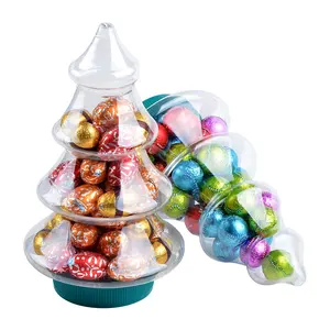 クリスマスツリー型パッケージ金箔ラップチョコレートイースター卵おもちゃキャンディー