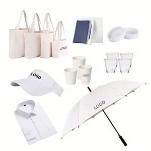 <b>Notebook</b> Promotion Corporate Souvenir Business Gift <b>Set</b> Item Merchandise Custom logo Sublimation Blank Cap Shirt Journal - Product Image 1