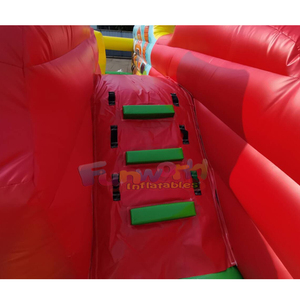 Toddler playzone outdoor commercial bounce <b>house</b> with slide castillo hinchable <b>inflatable</b> construction playground - Product Image 6