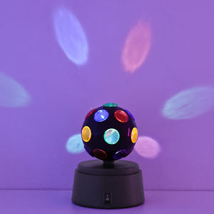Hot Sales Rotating Starry Disco Rotating Party Light Rgb Ball Lamp Children's Starry Atmosphere Small Night Light - Product Image 1