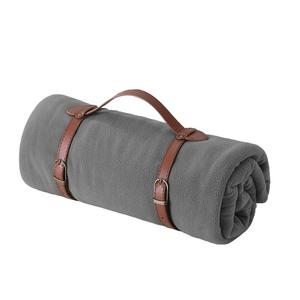 Couverture en polaire tricotée unie, prix de gros abordable, personnalisable, douce, 100 % polyester, couleur sur mesure - Product Image 4