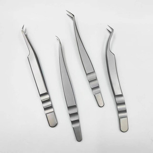 Pinzas para rizar pestañas estilo chino 41-8, pinzas de alta densidad para especialistas en extensiones de pestañas, técnica de injerto múltiple - Product Image 1