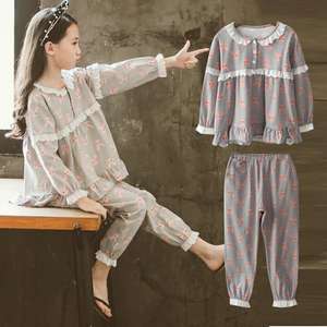 Girl Modern Long Sleeve Clothing Kids <b>Comforter</b> Pajamas Kids Clothing <b>Set</b> Chinese Imports Wholesale - Product Image 4
