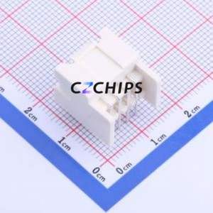 S08B-XADSS-N(LF)(SN) Wire-to-<b>Board</b> <b>Pin</b> Header Bent Lead Through Hole,P=2.5mm Connector 2x4P 2.5mm Right Angle Insert XAD - Product Image 2