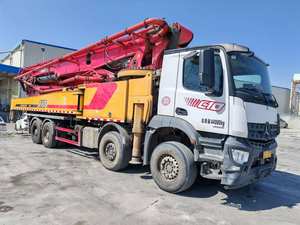 Camiones Bomba de Concreto SANY Usados de Cuatro Ejes y 62 Metros, Bombas Montadas en Camión de Segunda Mano - Product Image 2