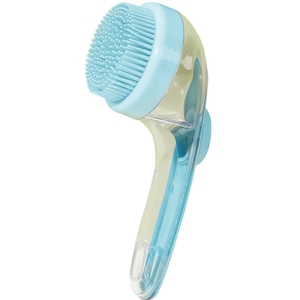 Morbido <span class=keywords><strong>Silicone</strong></span> manico lungo animali domestici cani gatti speciale spazzola da massaggio con Shampoo sapone Dispenser - Product Image 6