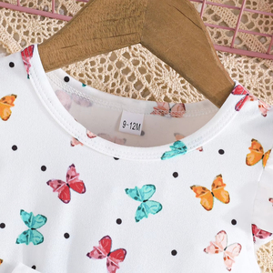 ชุดเดรสลำลองสำหรับเด็กผู้หญิงช่วงฤดูร้อน  ชุดตาข่ายสวยงามสำหรับงานปาร์ตี้เด็กเล็ก  รับสั่งทำจากโรงงาน  ความยาวระดับเข่า คอทรงโอ - Product Image 3