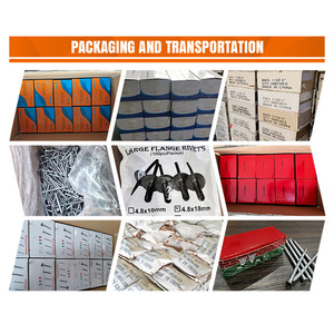 Chiodo a punta liscia con testa tonda per recinzioni Cyclone in ferro lucidato, con chiodo a chiocciola per pavimenti e chiodi per pallet - Product Image 6