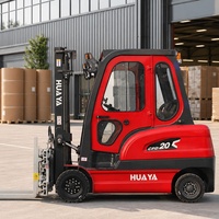 Chariots élévateurs électriques neufs et robustes de 1t, 2t, 2,5t, 3t, avec hauteur de levage de 1m à 5m, alimentation au lithium, de la marque 25 Years Professional Factory