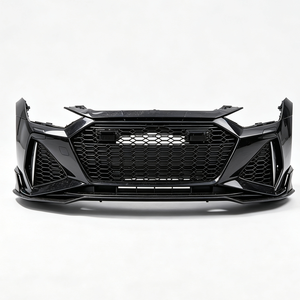 Pare-chocs avant complet d'origine d'occasion OE 4K8807065K-GRU, pare-chocs d'occasion pour <span class=keywords><strong>Audi</strong></span> <span class=keywords><strong>RS6</strong></span> RS7 C8 4K8 2020-2024 - Product Image 1