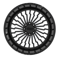 Jantes de camion forgées noires à rebord profond personnalisées SL 30X14 28X16 22X10 26X16 avec 6X139.7 8X180 pour GMC Sierra 1500 Chevy Silverado 1500