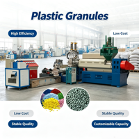 Extrudeuse-granulateur à vis simple économique pour la recyclage de déchets plastiques PC/PP/PA/PPR