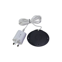 Meja Pengisian Daya Nirkabel Terisolasi dari Produsen Asli dengan Kabel Tersembunyi Jarak Jauh 23mm QC3.0 15W 2m