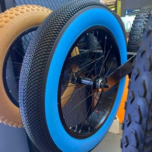 Pneus robustes 20x4.0 26x4.0 pour <span class=keywords><strong>Fat</strong></span> <span class=keywords><strong>Bike</strong></span>, motif lisse latéral, pour ville et route, anti-crevaison - Product Image 4
