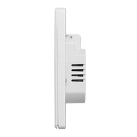 Tuya Wifi 1/2/3gang 86-Type Interrupteur mural Ultra Smart Life pour la décoration de la maison-Interrupteur mural à bouton-poussoir