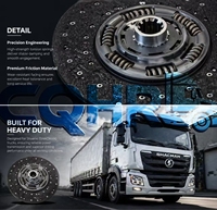 Pièces de camion SHACMAN : Ensemble d'embrayage à disque de transmission SHACMAN L5000 de haute qualité, référence DZ98149160003, provenant directement de l'usine officielle SHACMAN