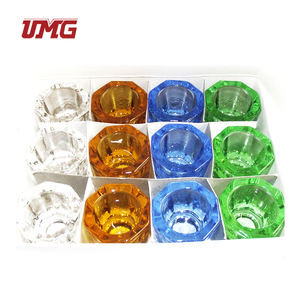 Tazza di miscelazione di vetro colorato usa e getta all'ingrosso <span class=keywords><strong>Dappen</strong></span> piatto - Product Image 3