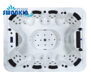 Moderna Vasca Idromassaggio Esterna Autoportante per Famiglia, Massaggio Sensuale, Spa per 8 Persone - Product Image 6